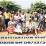 Community Sensitisation/Mobilisation at Anikan Community Ogo-Oluwa Local Government
